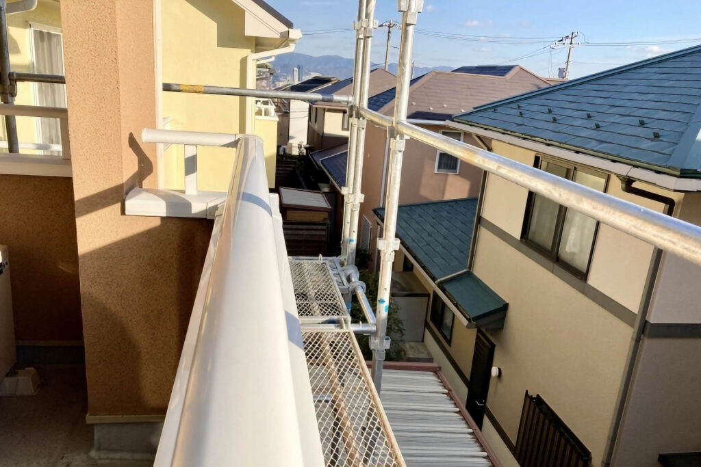 外壁塗装工事の施工の流れ